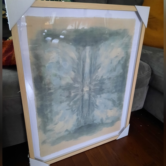 🍂SALE🍂 NWT 2pk 30"×24" Threshold Framed Artwork under Plexi - Picture 5 of 10